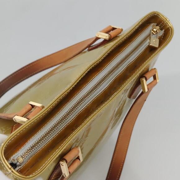 LOUIS VUITTON Monogram Vernis Houston Hand Bag Gris M91053 - Picture 6 of 16